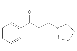 Image of 3-cyclopentyl-1-phenyl-propan-1-one