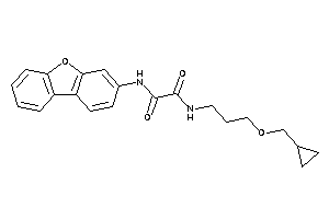 N-[3-(cyclopropylmethoxy)propyl]-N'-dibenzofuran-3-yl-oxamide