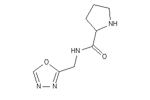 N-(1,3,4-oxadiazol-2-ylmethyl)pyrrolidine-2-carboxamide