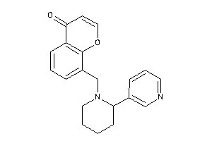 8-[[2-(3-pyridyl)piperidino]methyl]chromone