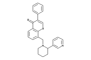 3-phenyl-8-[[2-(3-pyridyl)piperidino]methyl]chromone