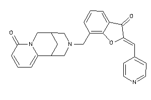 [3-keto-2-(4-pyridylmethylene)coumaran-7-yl]methylBLAHone