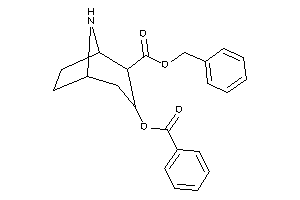 Image of 3-benzoyloxy-8-azabicyclo[3.2.1]octane-2-carboxylic Acid Benzyl Ester