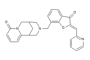 [3-keto-2-(2-pyridylmethylene)coumaran-7-yl]methylBLAHone