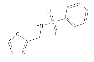 N-(1,3,4-oxadiazol-2-ylmethyl)benzenesulfonamide