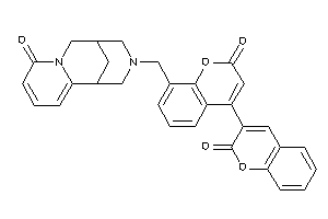 [2-keto-4-(2-ketochromen-3-yl)chromen-8-yl]methylBLAHone