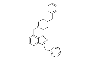 3-benzyl-7-[(4-benzylpiperazino)methyl]indoxazene