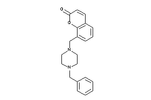 8-[(4-benzylpiperazino)methyl]coumarin