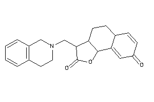 3-(3,4-dihydro-1H-isoquinolin-2-ylmethyl)-3,3a,4,5,5a,9b-hexahydrobenzo[g]benzofuran-2,8-quinone