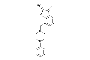 Image of 2-methylene-7-[(4-phenylpiperazino)methyl]coumaran-3-one