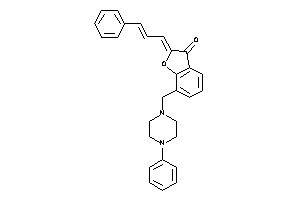 2-cinnamylidene-7-[(4-phenylpiperazino)methyl]coumaran-3-one