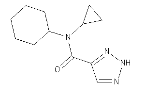 N-cyclohexyl-N-cyclopropyl-2H-triazole-4-carboxamide