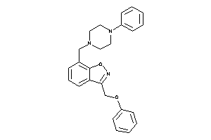 3-(phenoxymethyl)-7-[(4-phenylpiperazino)methyl]indoxazene