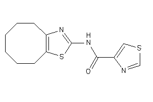 N-(4,5,6,7,8,9-hexahydrocycloocta[d]thiazol-2-yl)thiazole-4-carboxamide