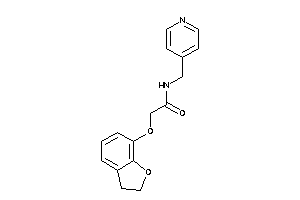 2-coumaran-7-yloxy-N-(4-pyridylmethyl)acetamide