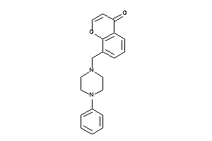 8-[(4-phenylpiperazino)methyl]chromone