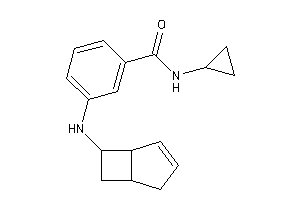 Image of 3-(6-bicyclo[3.2.0]hept-3-enylamino)-N-cyclopropyl-benzamide