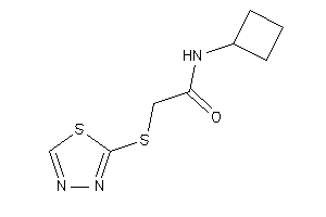 N-cyclobutyl-2-(1,3,4-thiadiazol-2-ylthio)acetamide