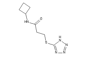 N-cyclobutyl-3-(1H-tetrazol-5-ylthio)propionamide