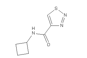 N-cyclobutylthiadiazole-4-carboxamide