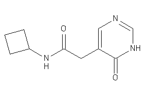 N-cyclobutyl-2-(6-keto-1H-pyrimidin-5-yl)acetamide