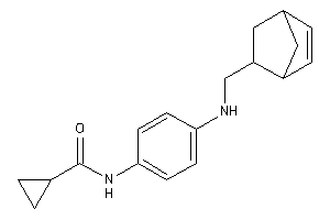 N-[4-(5-bicyclo[2.2.1]hept-2-enylmethylamino)phenyl]cyclopropanecarboxamide