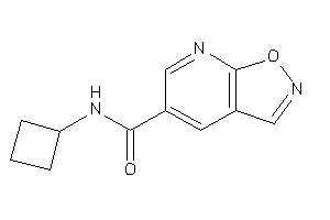 N-cyclobutylisoxazolo[5,4-b]pyridine-5-carboxamide