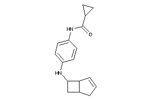N-[4-(6-bicyclo[3.2.0]hept-3-enylamino)phenyl]cyclopropanecarboxamide