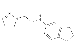 Indan-5-yl(2-pyrazol-1-ylethyl)amine