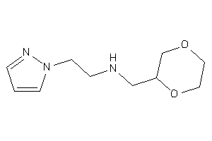 1,4-dioxan-2-ylmethyl(2-pyrazol-1-ylethyl)amine