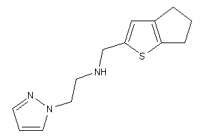 5,6-dihydro-4H-cyclopenta[b]thiophen-2-ylmethyl(2-pyrazol-1-ylethyl)amine