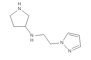 2-pyrazol-1-ylethyl(pyrrolidin-3-yl)amine