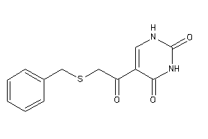 5-[2-(benzylthio)acetyl]uracil