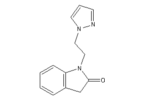 Image of 1-(2-pyrazol-1-ylethyl)oxindole