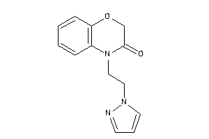 4-(2-pyrazol-1-ylethyl)-1,4-benzoxazin-3-one