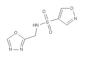 N-(1,3,4-oxadiazol-2-ylmethyl)isoxazole-4-sulfonamide