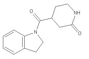 4-(indoline-1-carbonyl)-2-piperidone