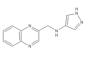 1H-pyrazol-4-yl(quinoxalin-2-ylmethyl)amine