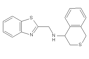 1,3-benzothiazol-2-ylmethyl(isothiochroman-4-yl)amine