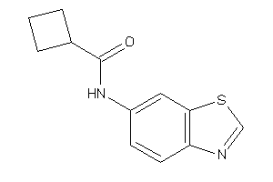 N-(1,3-benzothiazol-6-yl)cyclobutanecarboxamide