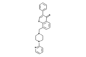 3-phenyl-8-[[4-(2-pyridyl)piperazino]methyl]chromone