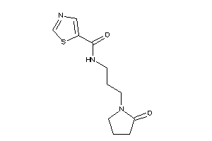 N-[3-(2-ketopyrrolidino)propyl]thiazole-5-carboxamide