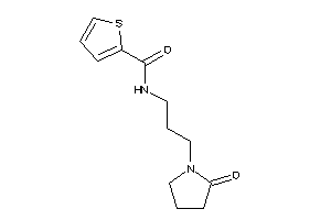 N-[3-(2-ketopyrrolidino)propyl]thiophene-2-carboxamide