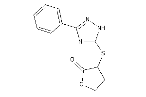 3-[(3-phenyl-1H-1,2,4-triazol-5-yl)thio]tetrahydrofuran-2-one