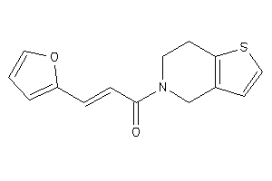 1-(6,7-dihydro-4H-thieno[3,2-c]pyridin-5-yl)-3-(2-furyl)prop-2-en-1-one