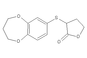 3-(3,4-dihydro-2H-1,5-benzodioxepin-7-ylthio)tetrahydrofuran-2-one