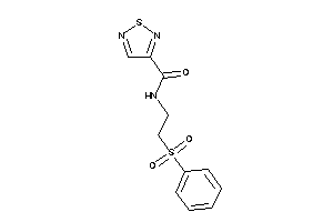 N-(2-besylethyl)-1,2,5-thiadiazole-3-carboxamide