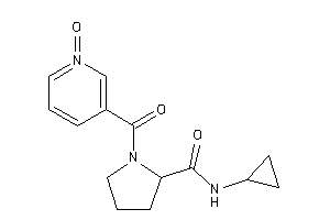 N-cyclopropyl-1-(1-ketonicotinoyl)pyrrolidine-2-carboxamide