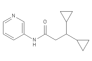 3,3-dicyclopropyl-N-(3-pyridyl)propionamide