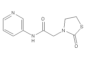 2-(2-ketothiazolidin-3-yl)-N-(3-pyridyl)acetamide